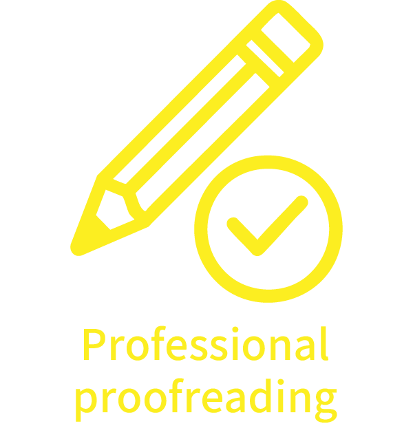 Professional proofreading