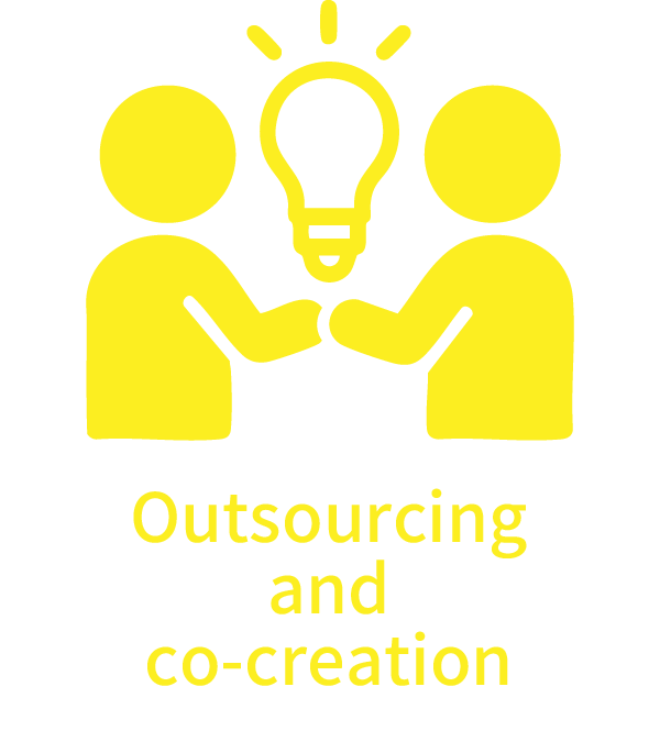 Outsorcing and co-creation